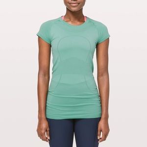 Lululemon Swiftly Tech Short-Sleeve Shirt in mint